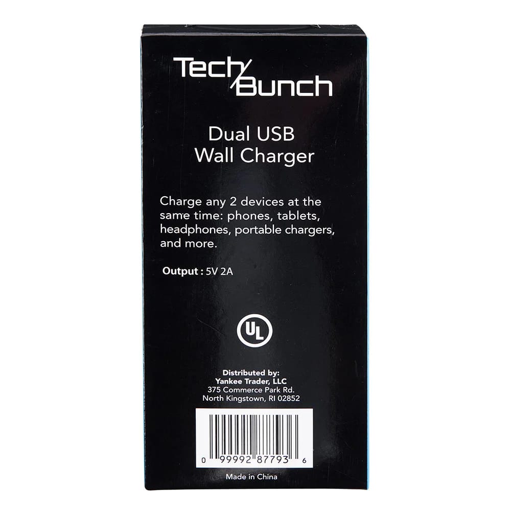 TechBunch Dual USB Wall Charger