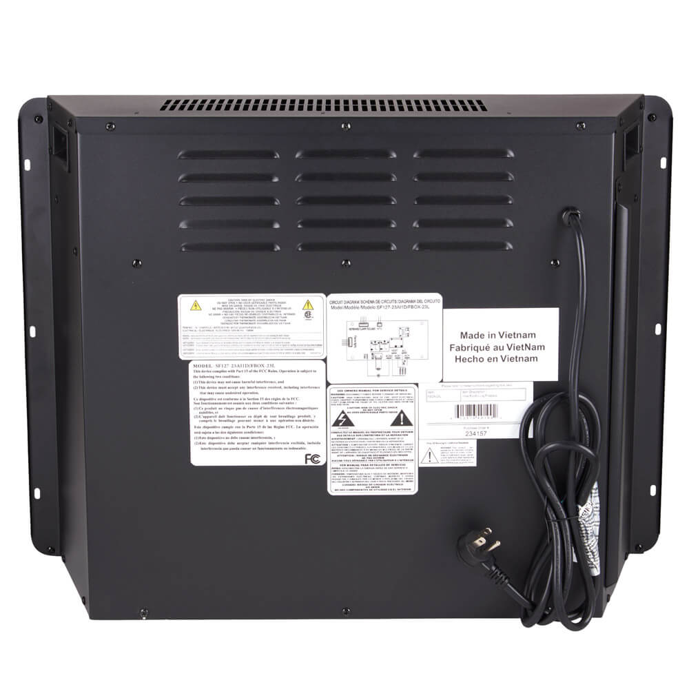 Electric Fireplace Heater Insert with Remote