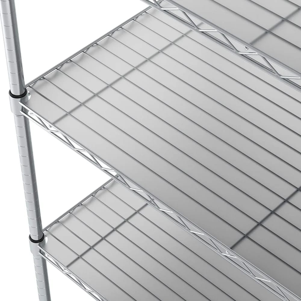 Thirteen Chefs Industrial Shelf Liners, 60" x 18, 5 Pack