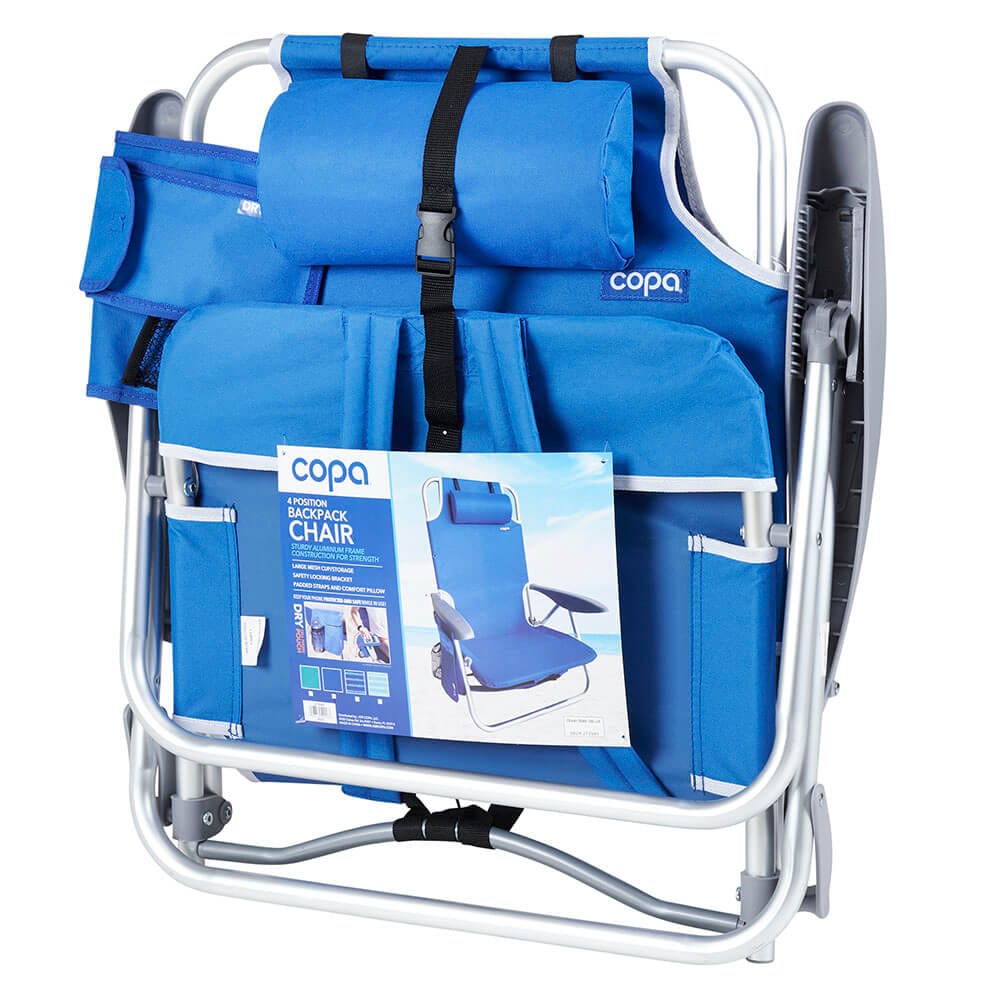 Copa 4-Position Aluminum Backpack Chair