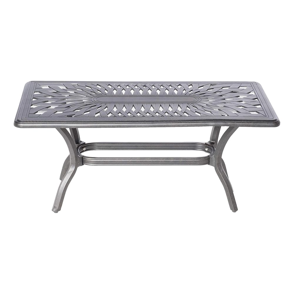 Alfresco Home Newbury 4 Piece Cast Aluminum Seating Set