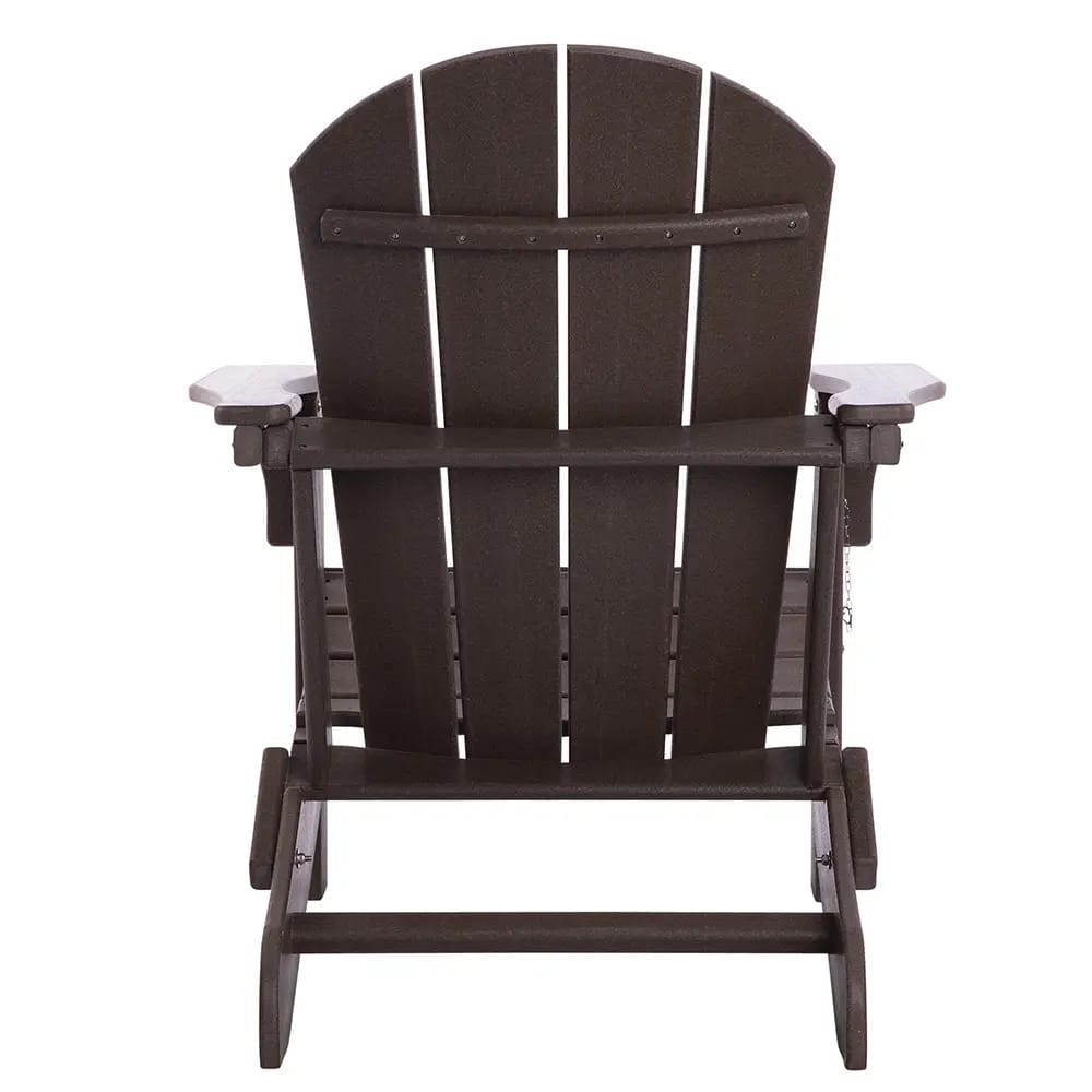 Folding Adirondack Chair, Brown