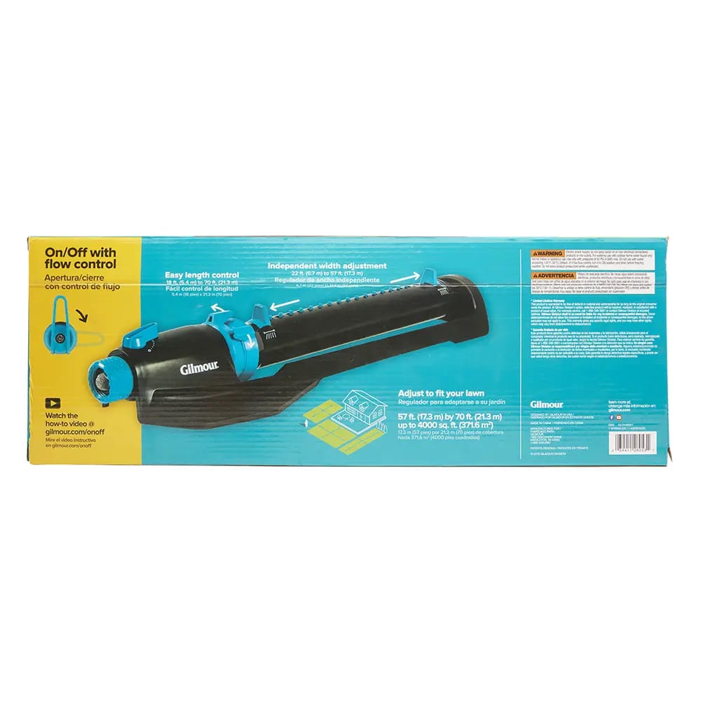 Gilmour Oscillating Rectangular Sprinkler