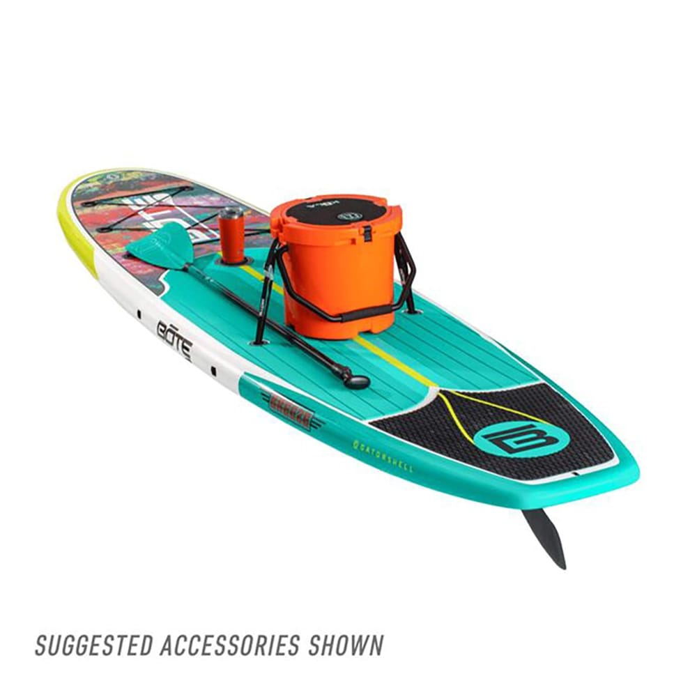 BOTE 10' x 6" Breeze Gatorshell Native Paddle Board with Paddle, Native Spectrum