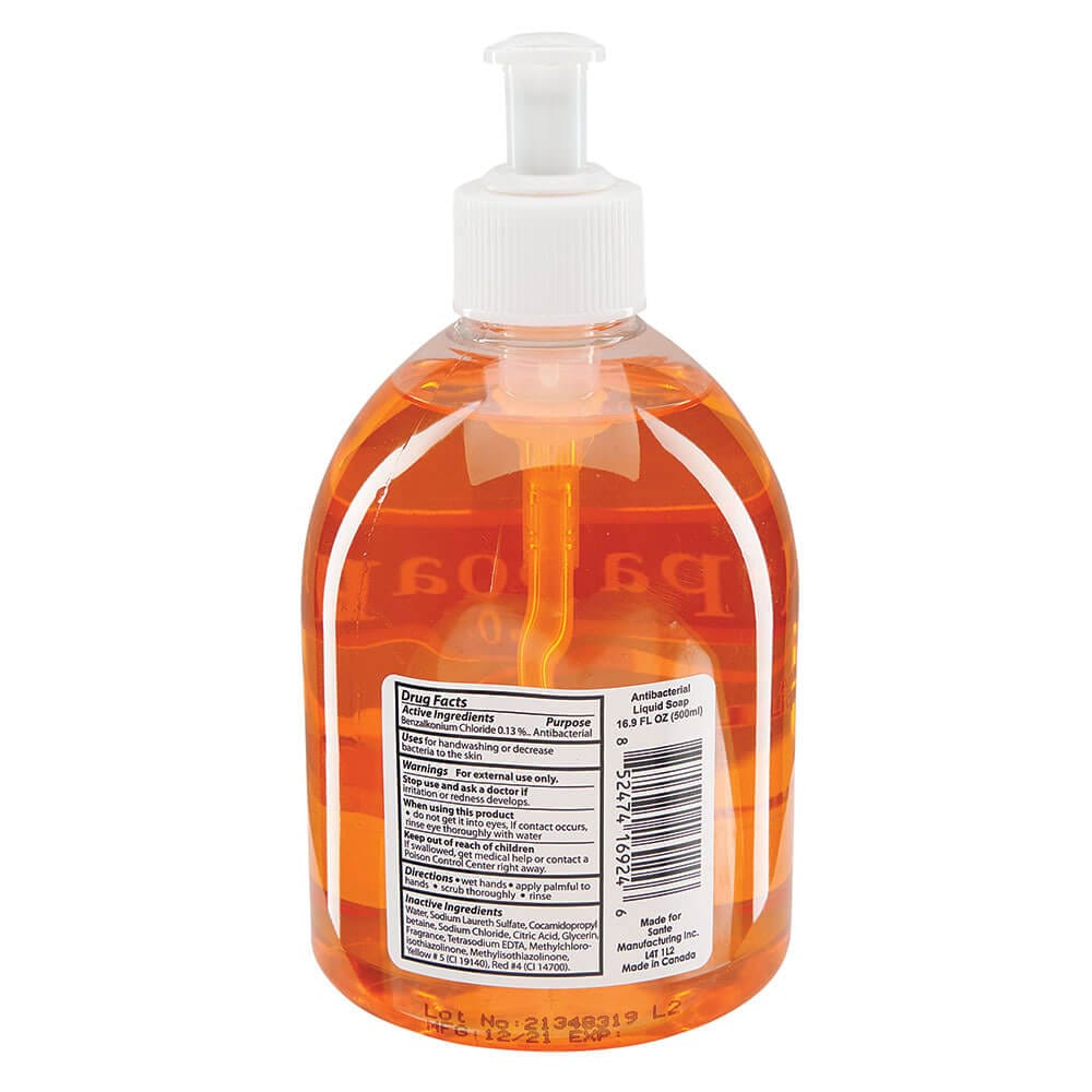 Spa Soap Antibacterial Liquid Soap, 16.9 oz