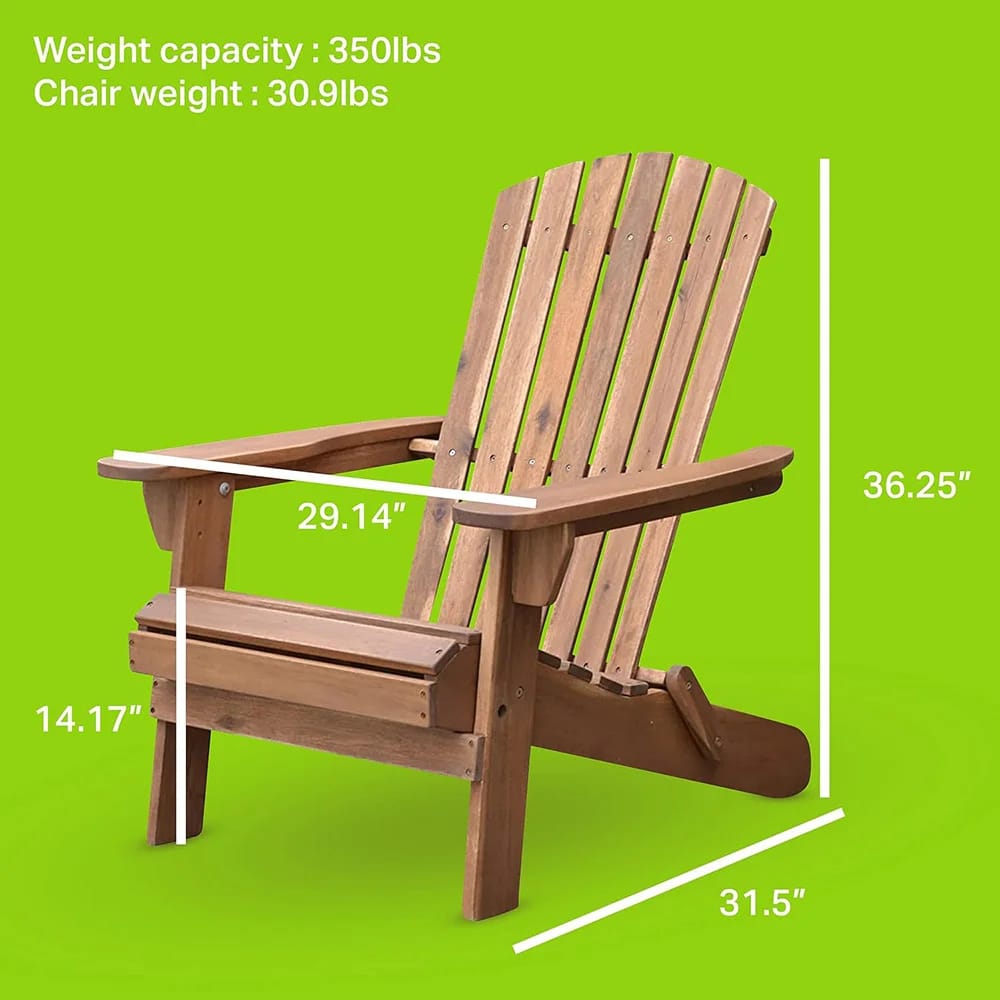 Plant Theatre Wooden Adirondack Chair