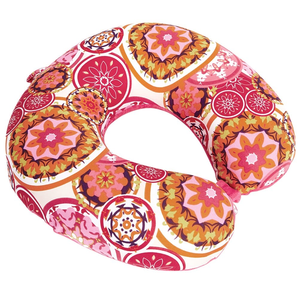 Comfortrip Printed Memory Foam Travel Pillow