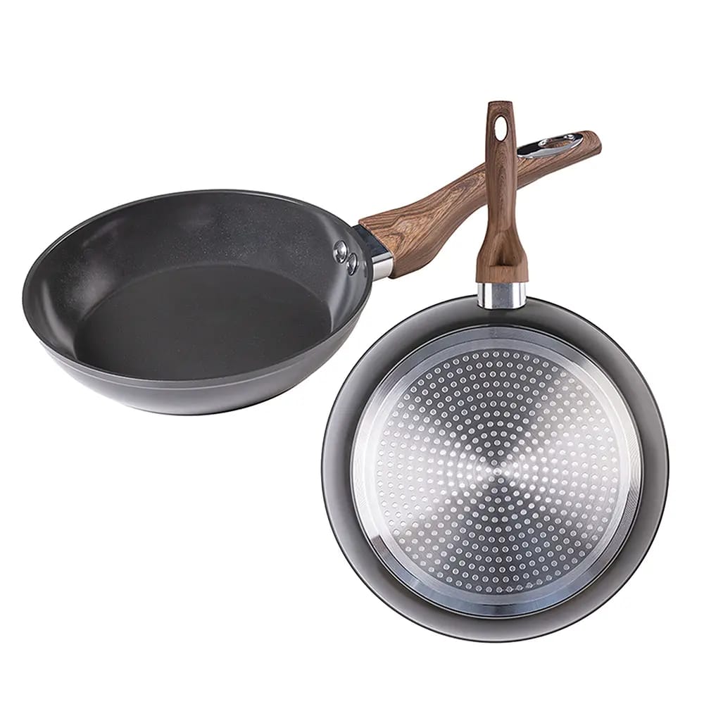 KLOK Ceramic Nonstick Frypan Set, 2 Piece