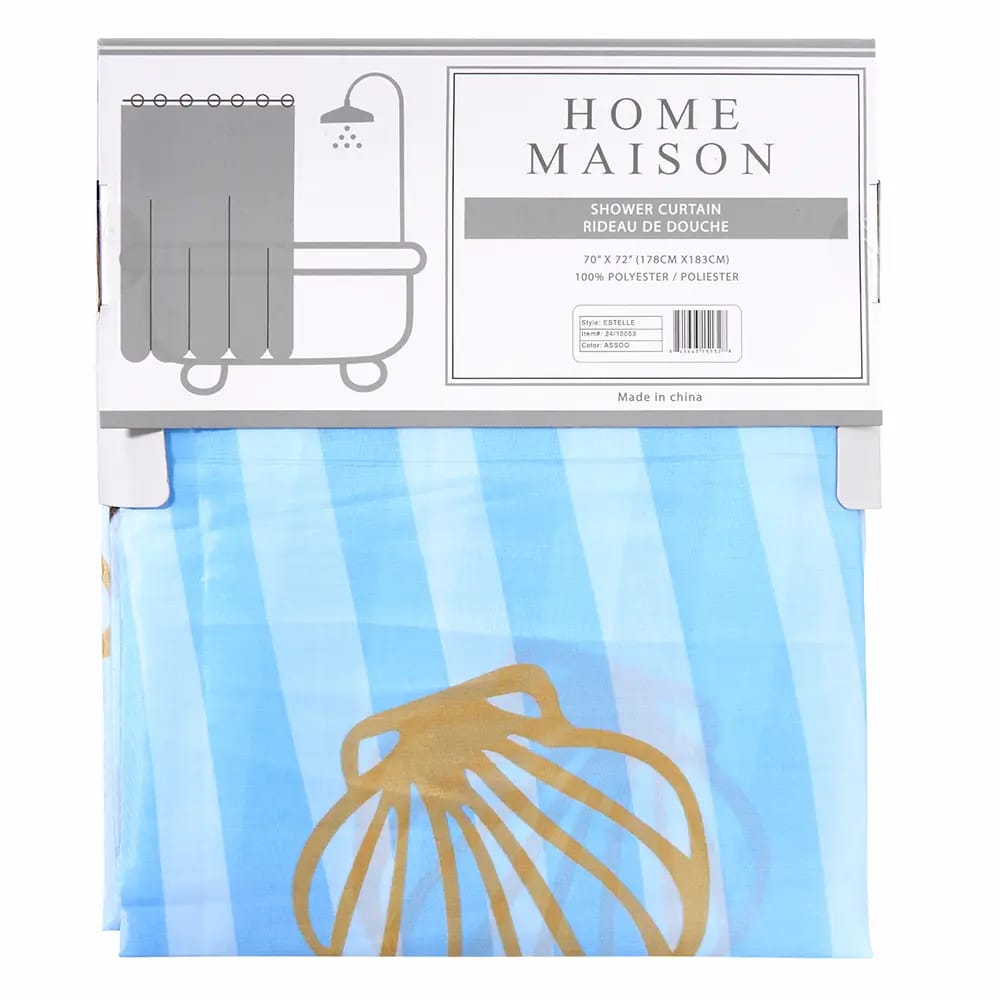 HomeMaison Shower Curtain
