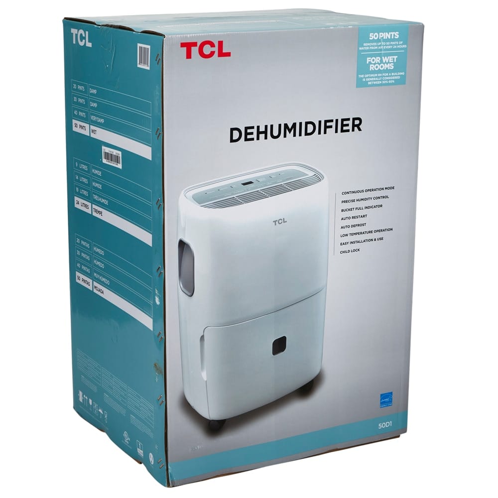 TCL 30 Pint E-Star Electronic Dehumidifier