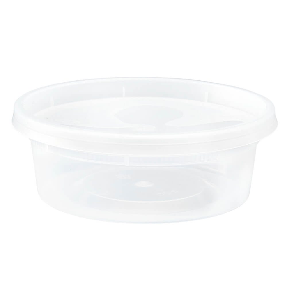 Deli Container with Lid, 8 oz