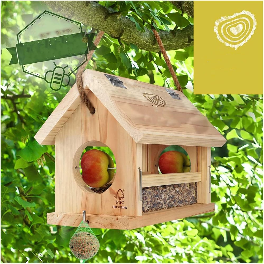Wildtier Herz Bird Feeder House