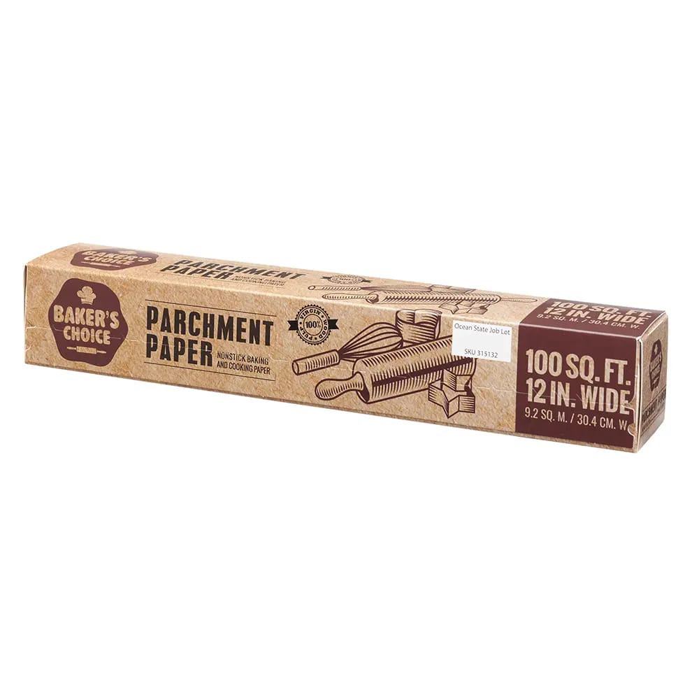 Baker's Choice Parchment Paper, 100 sq ft