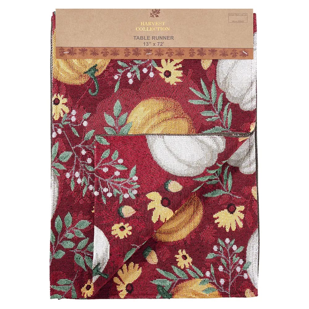 Harvest Collection Table Runner, 13" x 72"
