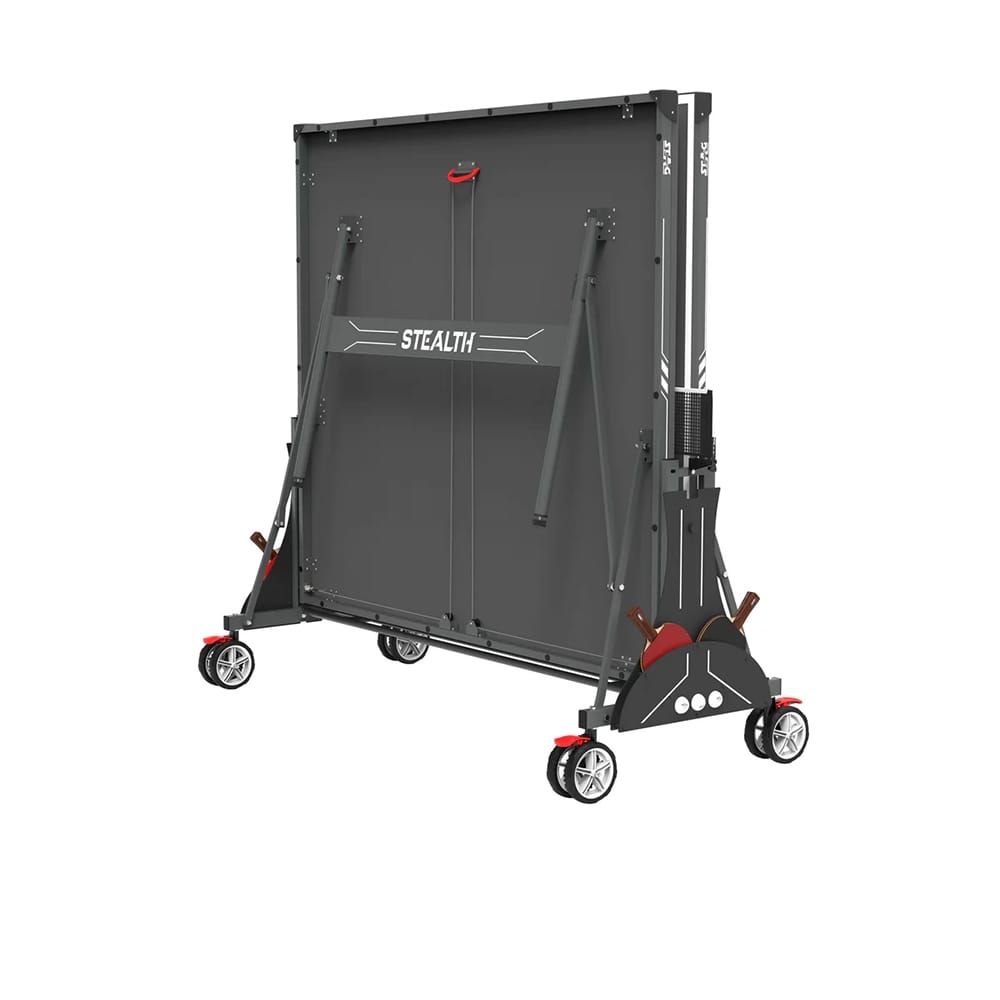 KETTLER Stealth Indoor Table Tennis Table 2-Player Bundle
