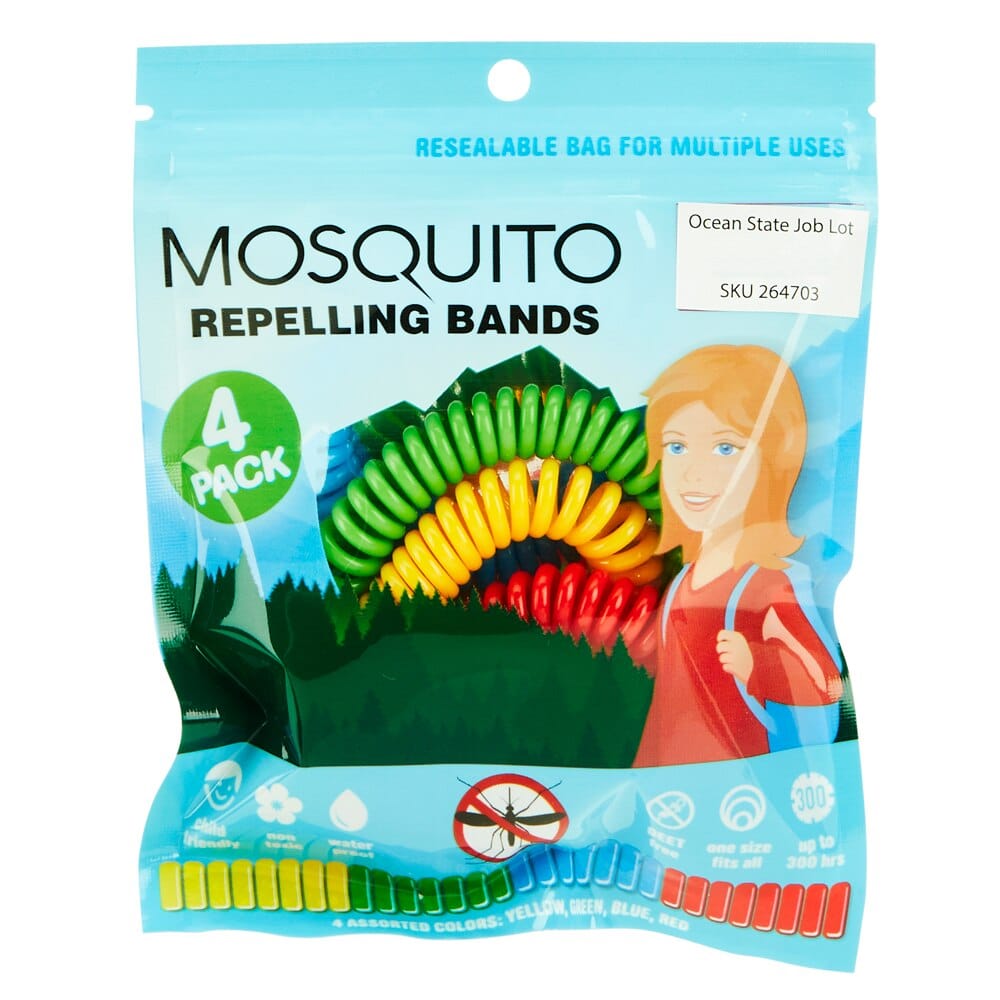 Mosquito Repelling Bands, 4-Count