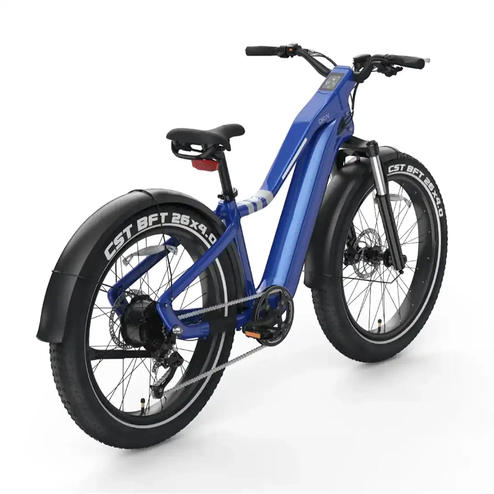 Okai Ranger Electric Fat Tires Mountain Bike, Blue
