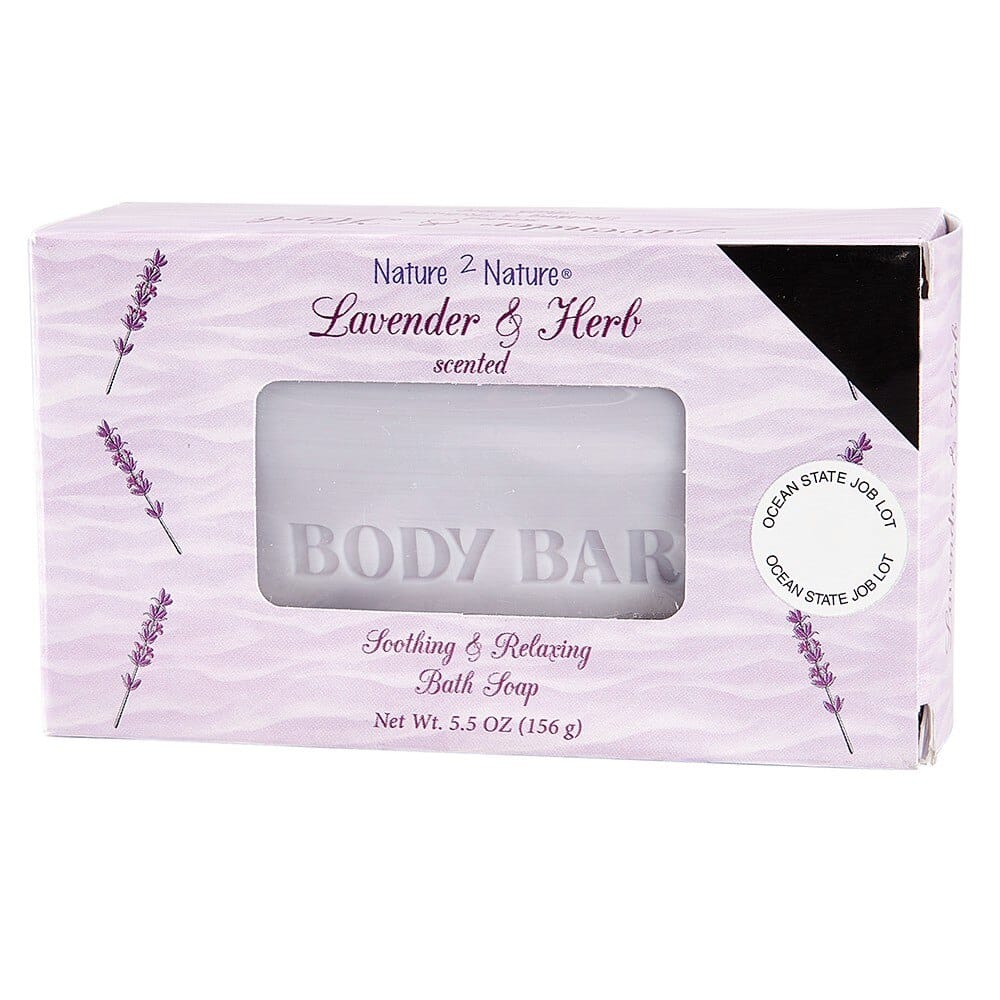 Nature 2 Nature Lavender & Herb Bath Soap, 5.5 oz