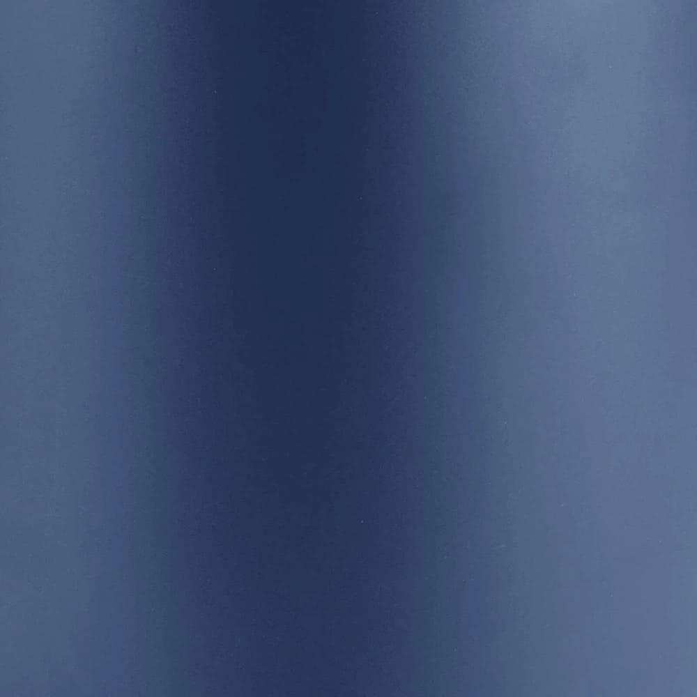 mDesign Modern Side Table, Navy Blue