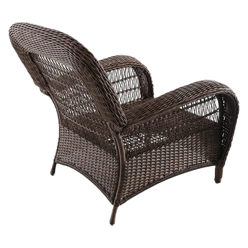 Hampton Bay Beacon Park Outdoor Patio Chair, Brown