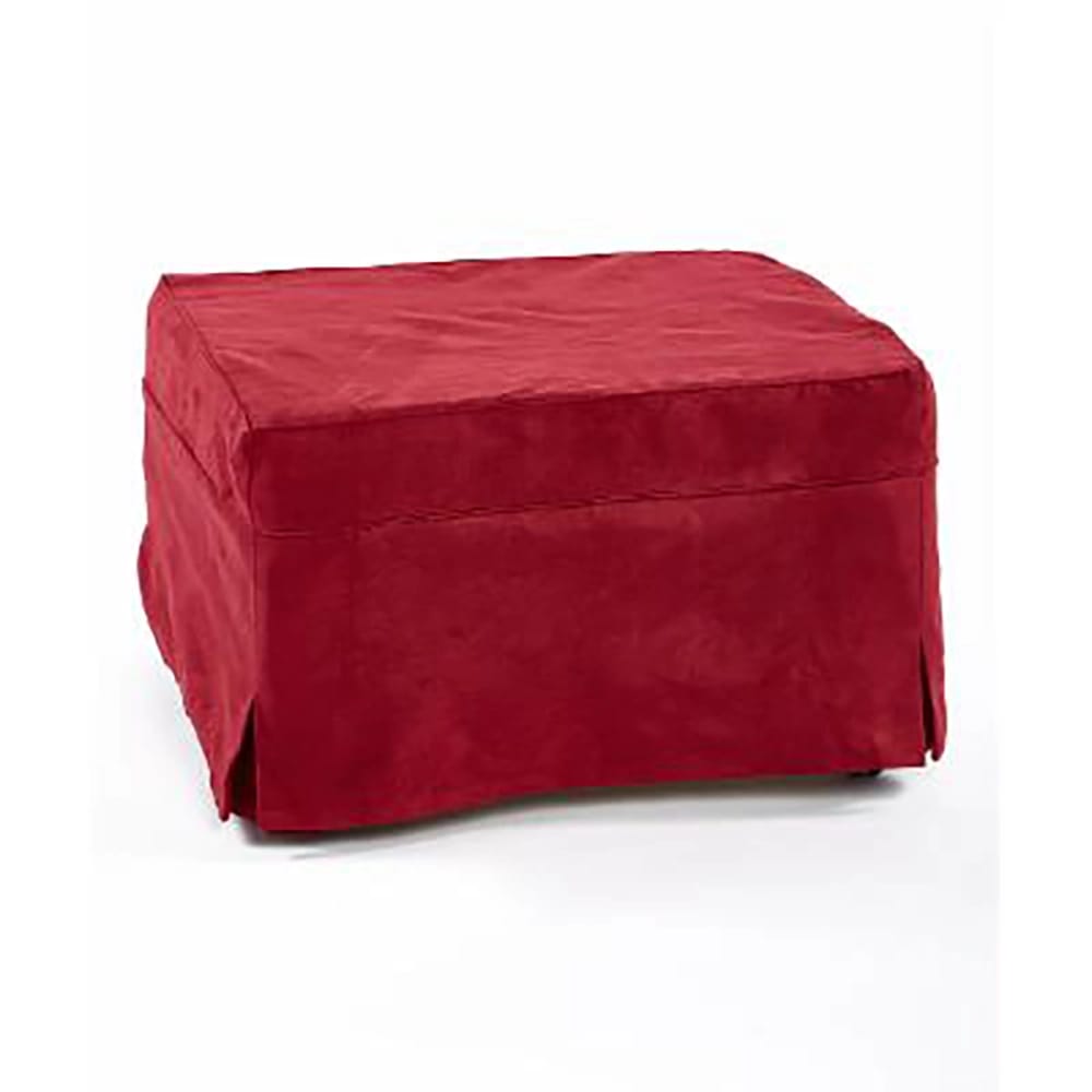 Ottoman Cover, Burgundy