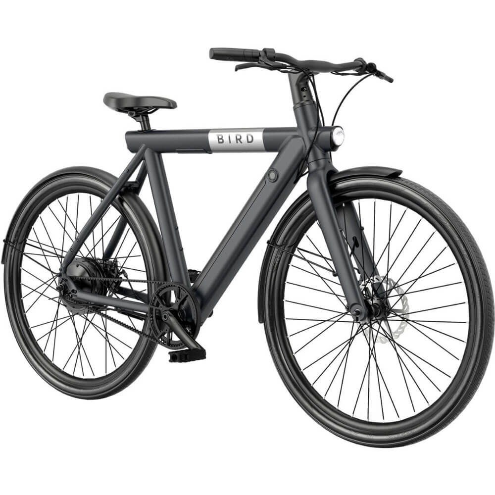 BirdBike A-Frame eBike, Stealth Black