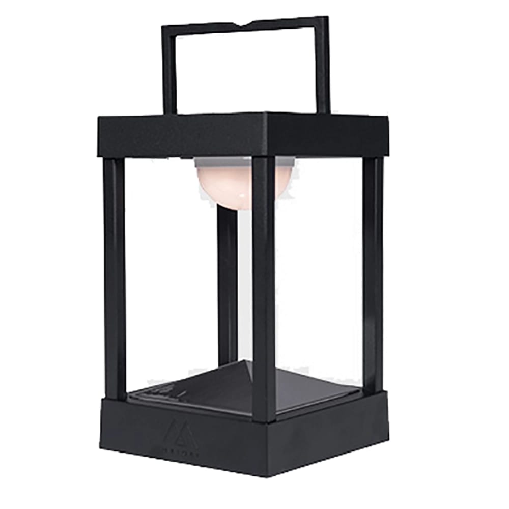 Maiori La Lampe Aluminum Solar Small Parc, Charbon