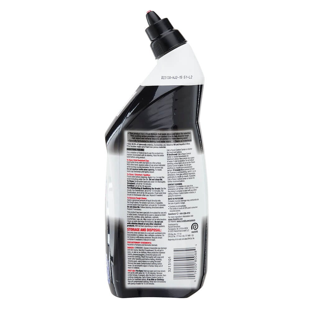 Lysol Lime & Rust Clinging Gel Toilet Bowl Cleaner, 24 oz