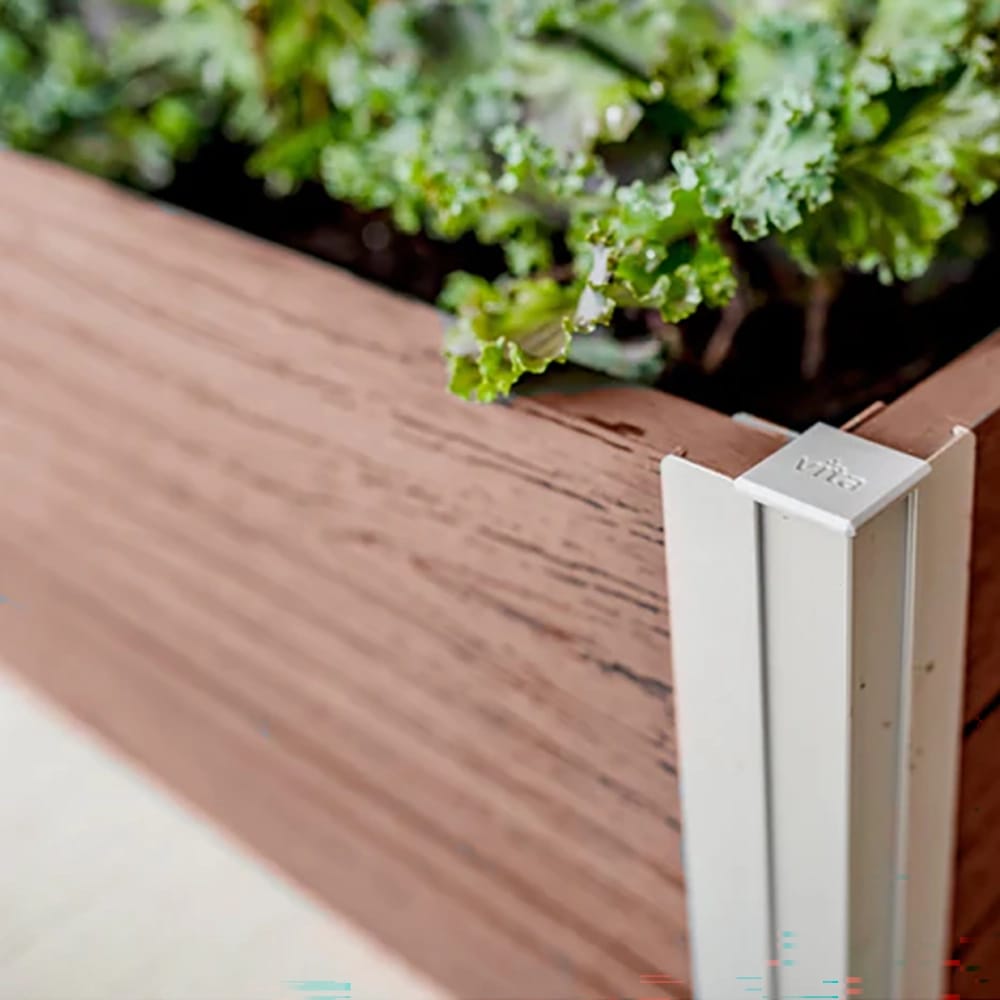 Vita Urbana 12" x 24" Planter, Espresso