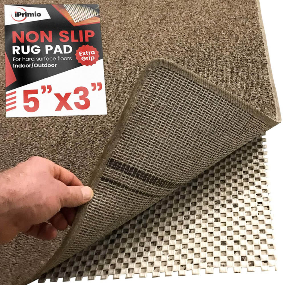 iPrimio Non-Slip 5' x 3' Area Rug Pad Gripper