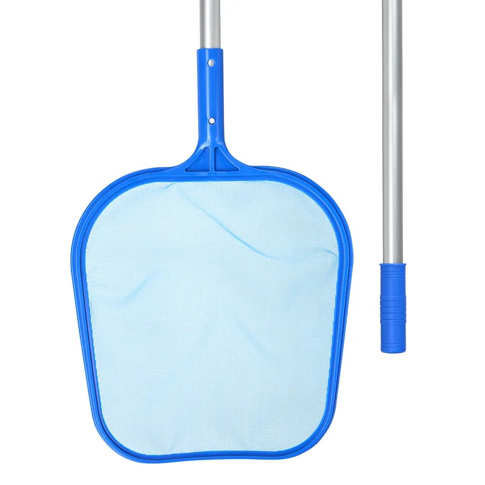 SwimWorks Leaf Skimmer with Aluminum Pole, 60"