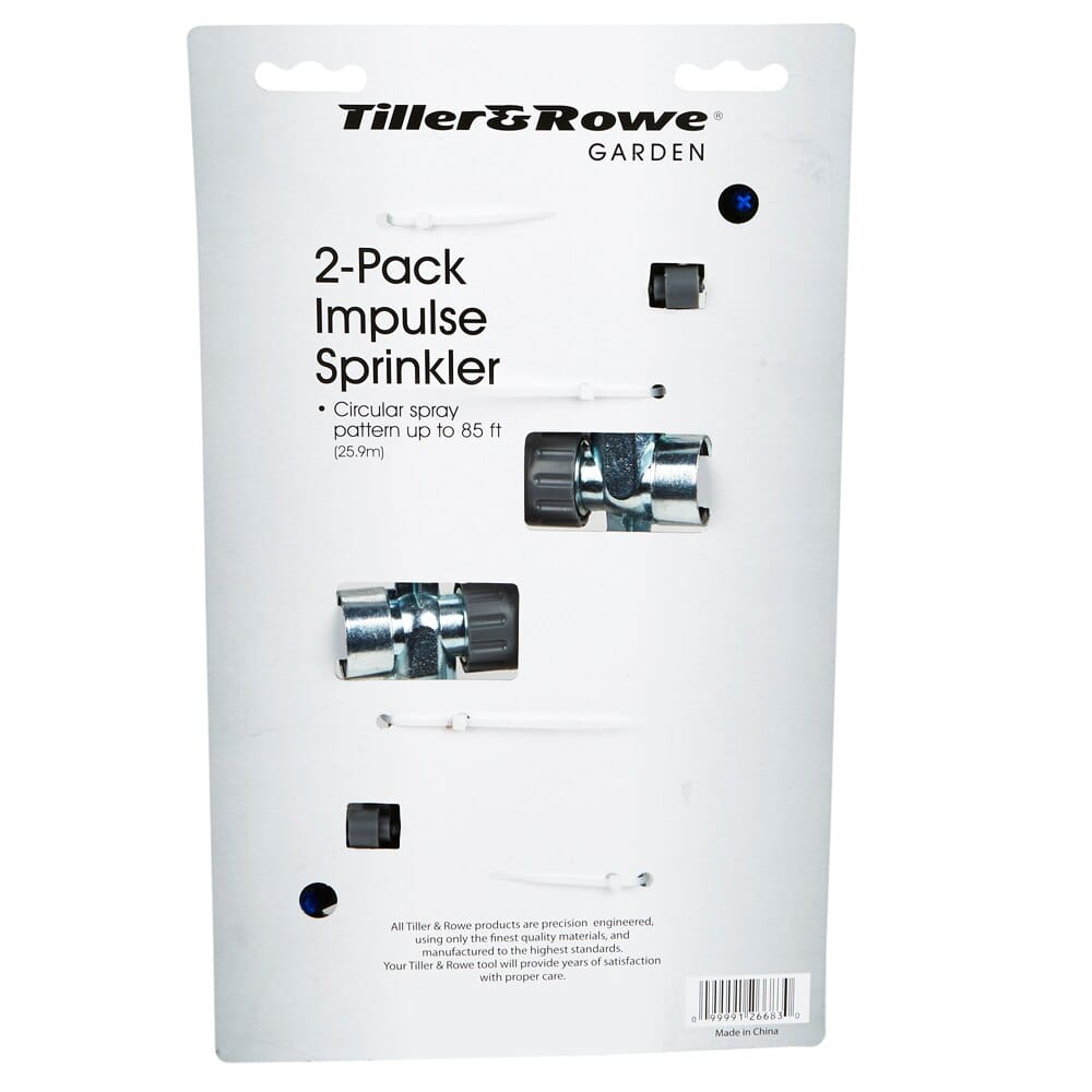 Tiller & Rowe Impulse Sprinkler, 2-Pack