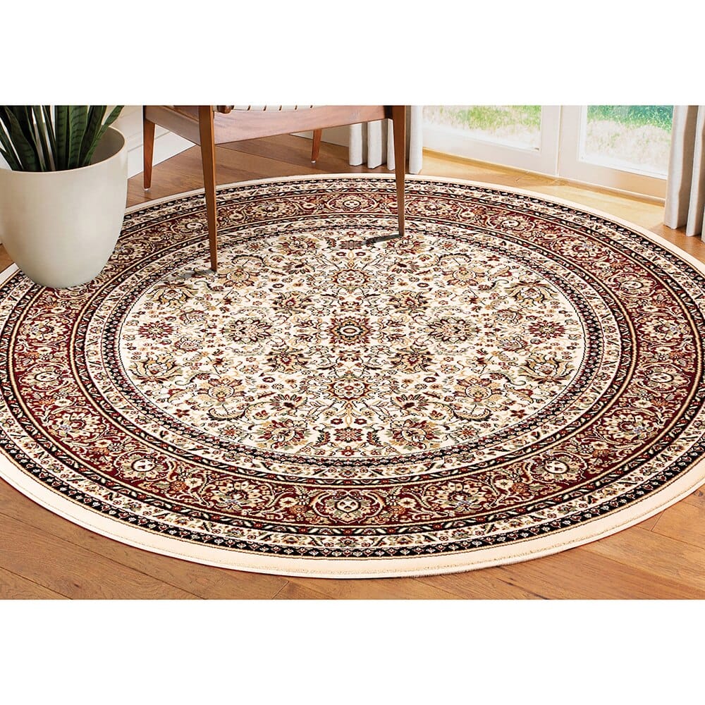 Newbury Area Rug, 5' 3" Round 1.5 Million Point