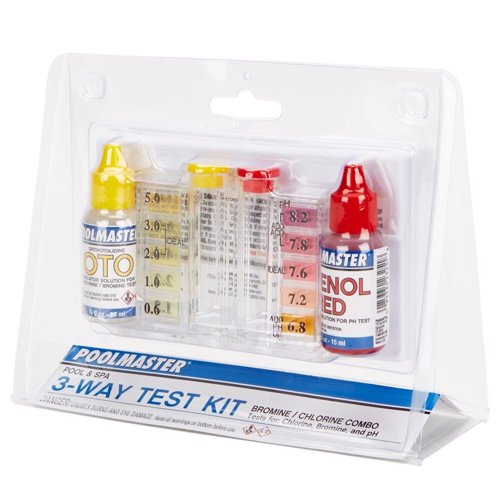 Poolmaster® Pool & Spa 3-Way Test Kit