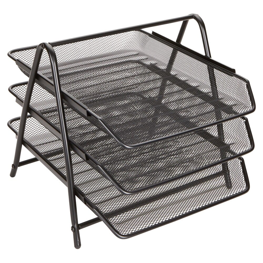 3-Tiered Wire Mesh Tray File