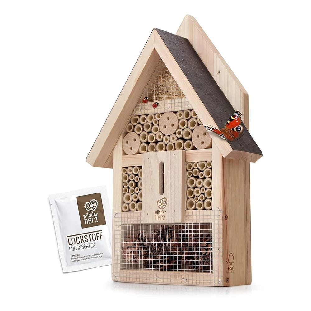 Wildtier Herz Insect Hotel