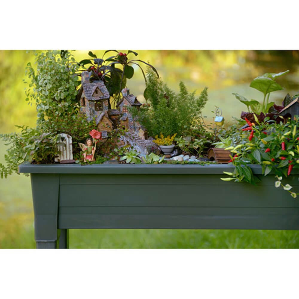 Adams Manufacturing 36" Deluxe Garden Planter, Sage