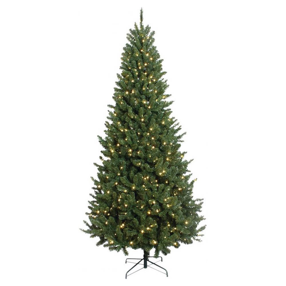 Caffco 9' Montana Ridge Quick Connect Christmas Tree with 720 Warm White LED Lights