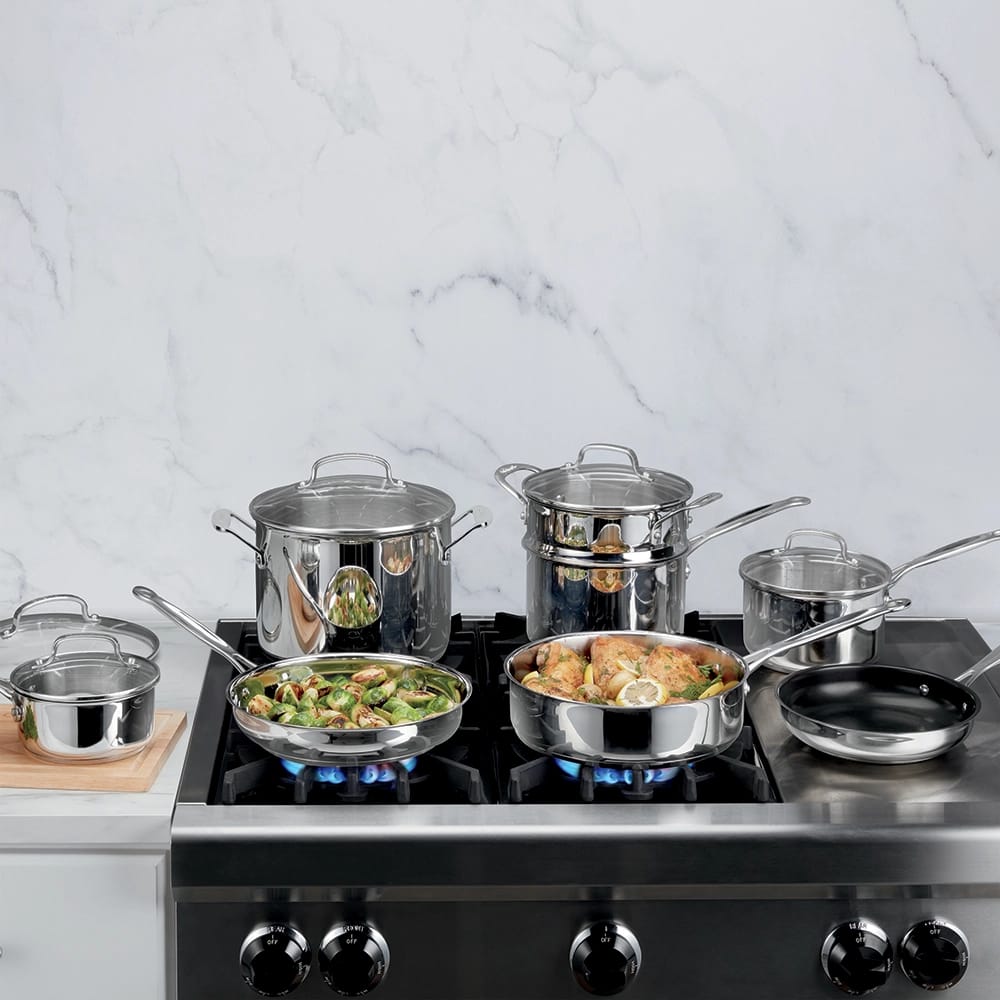 Cuisinart 13 Piece Stainless Cookware Set