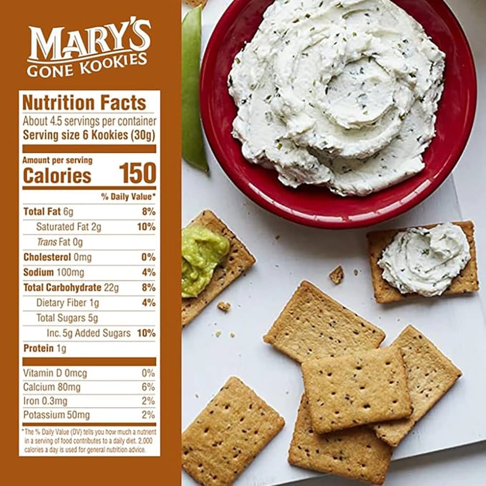 Mary's Gone Crackers Graham-Style Kookies, 5 oz