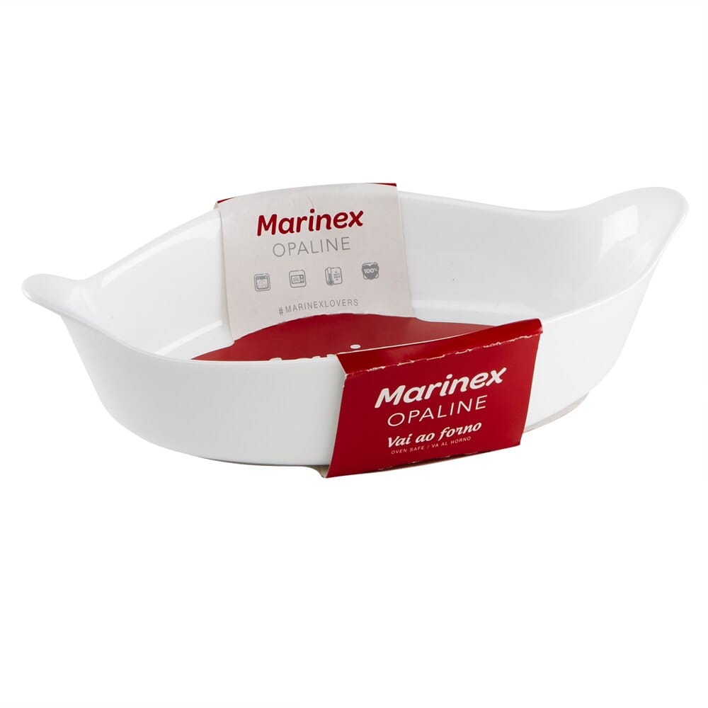 Marinex Opaline Oval Roaster, 0.6 Qt