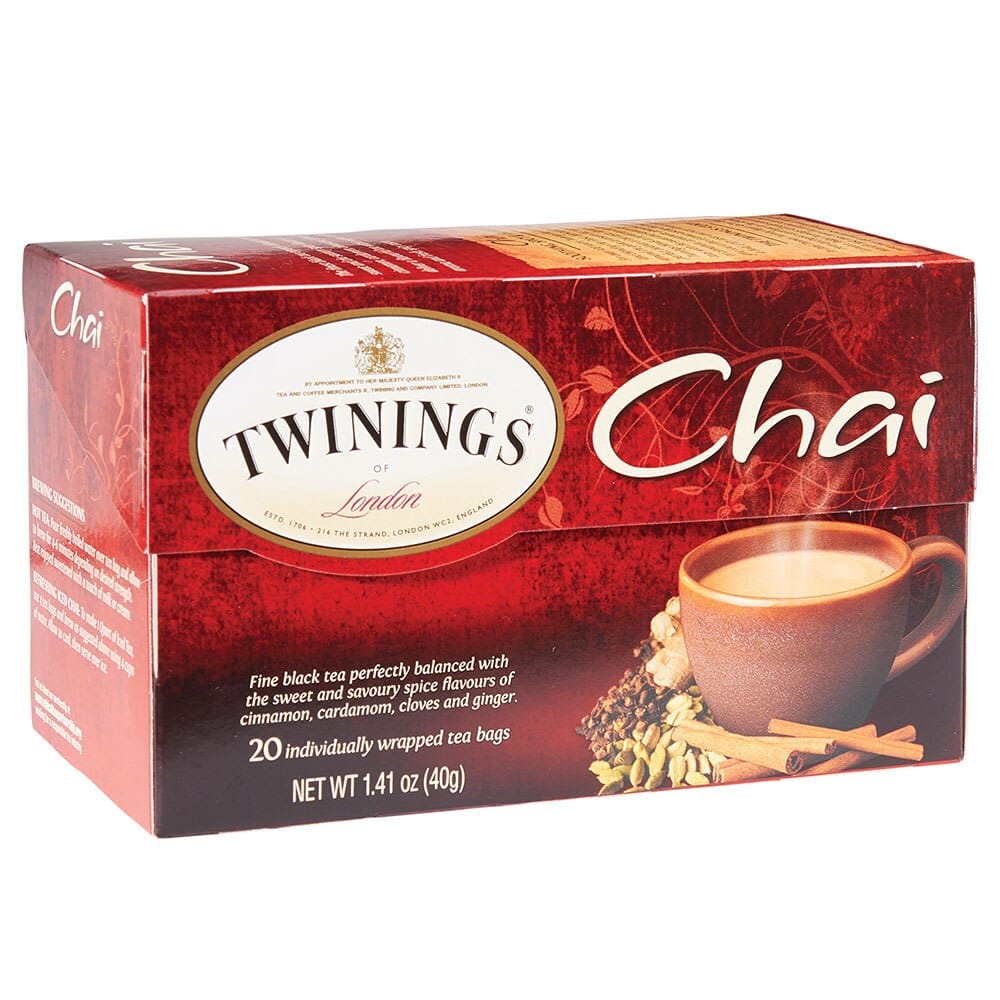 Twinings of London Chai Tea Bags, 20-Count