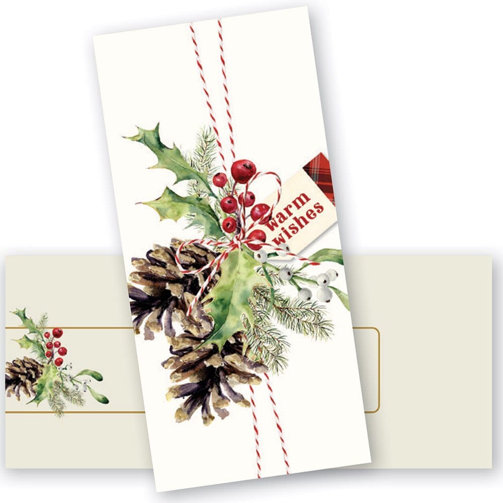 Tall Traditions Christmas Boxed Cards, 18 Pack