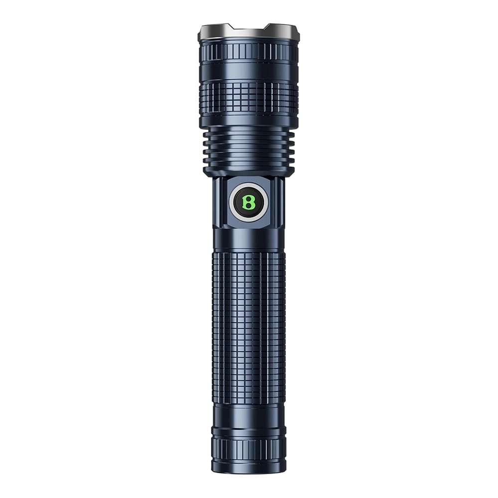 OLDBER USB Rechargeable Flashlight, Black