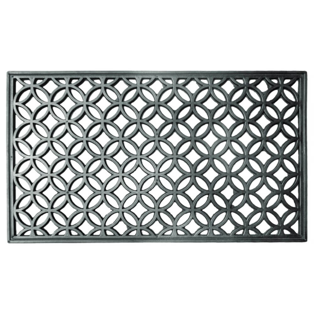 Decorative Rubber Doormat, 18" x 30"