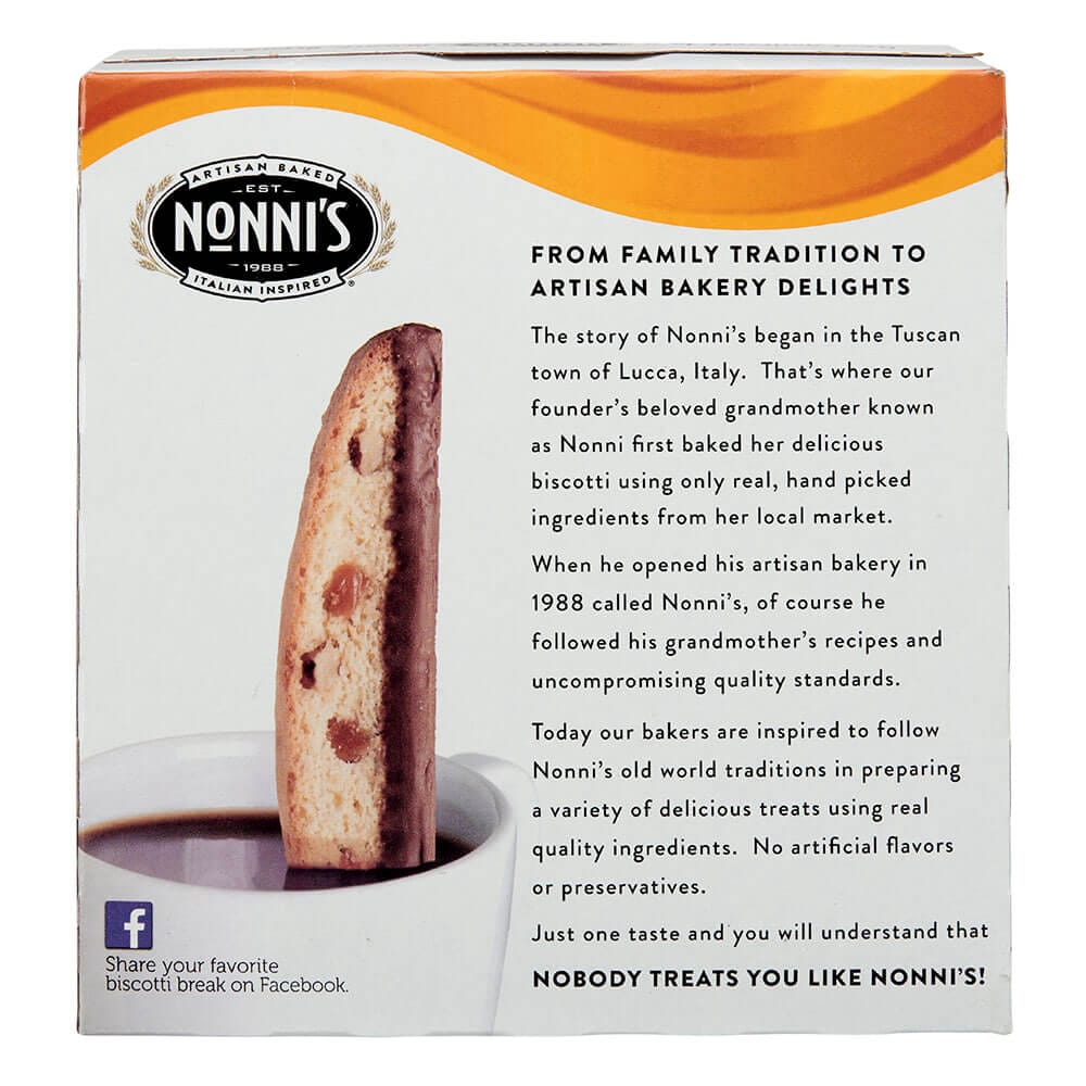 Nonni's Turtle Pecan Biscotti, 6.88 oz