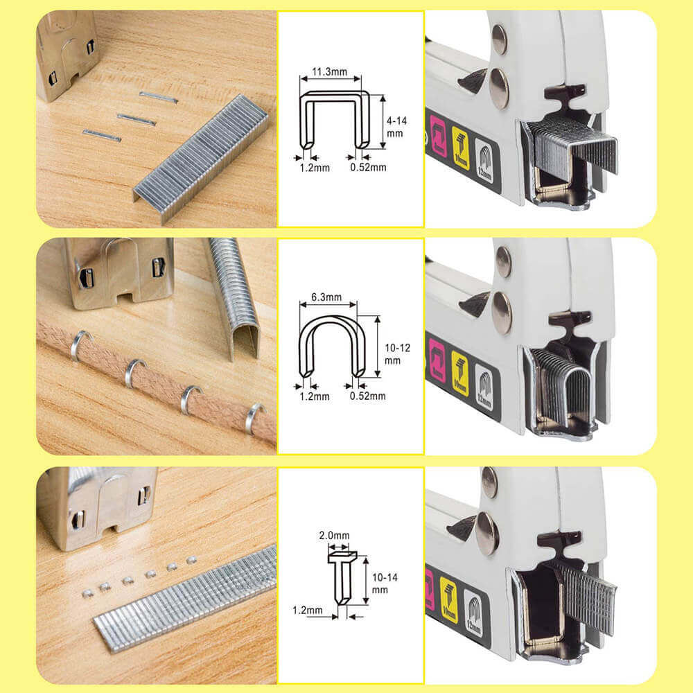 WETOLS 3-in-1 Heavy-Duty Staple Gun