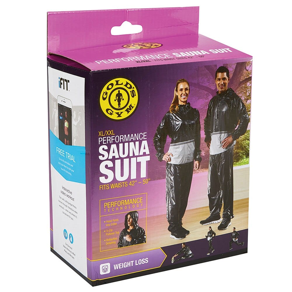 Gold's Gym Performance Sauna Suit, X-Large/XX-Large