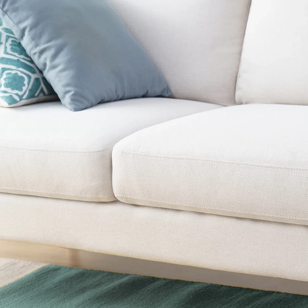 Zinus Ava Loveseat, Off White