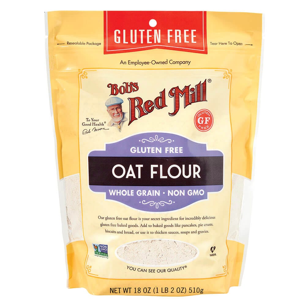 Bob's Red Mill Whole Grain Oat Flour, 18 oz